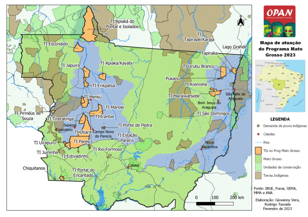 Mapa Mato Grosso